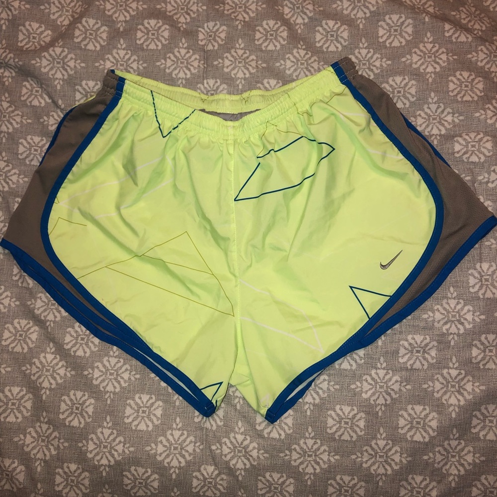 Lime Green Bike Shorts